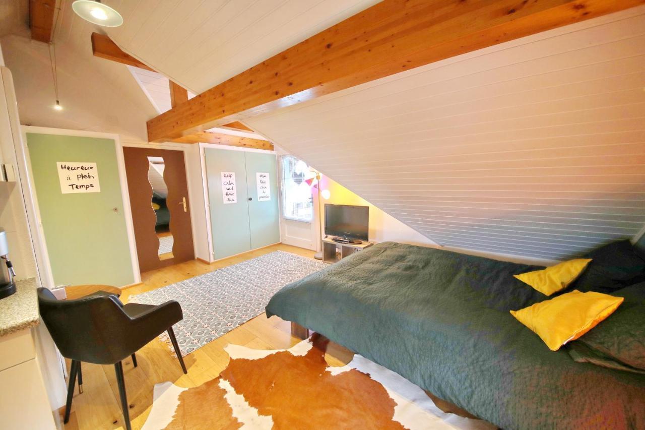B&B Corseaux Beach Vevey Exterior foto