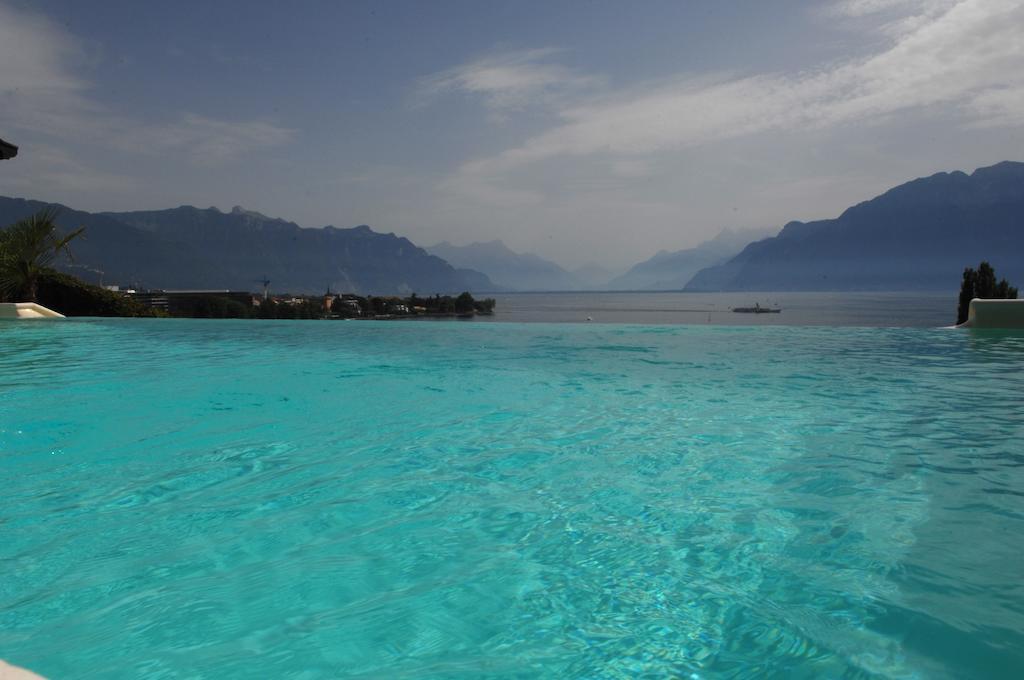 B&B Corseaux Beach Vevey Exterior foto